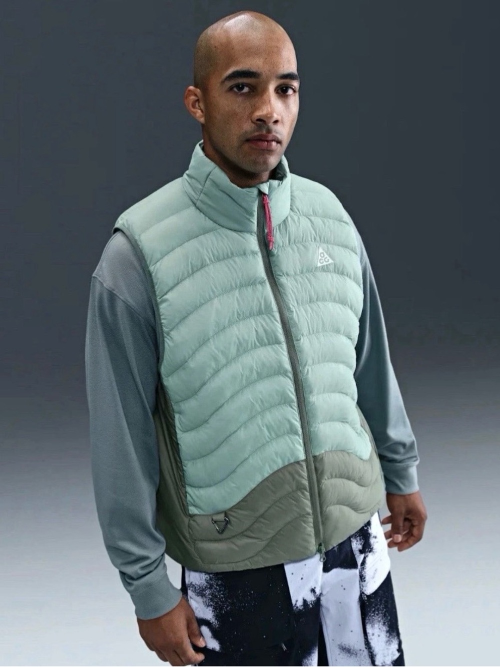 Nike ACG Lava Flow Therma-FIT ADV Vest Men’s M Cannon Mint Foam HV0605-017 NWT